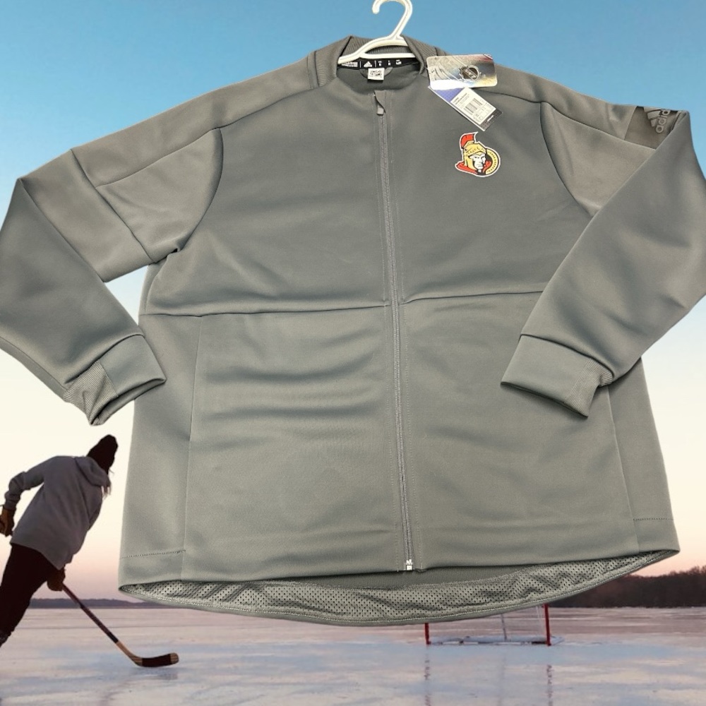 NWT Adidas Ottawa Senators Bomber Jacket XL